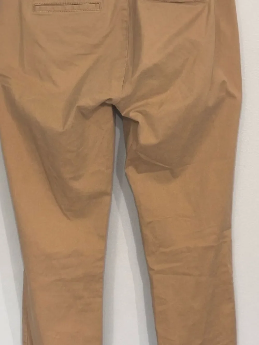 J. Crew Frankie Stretch Brown Chinos in Saddle Tan Color Size 8 Women’s